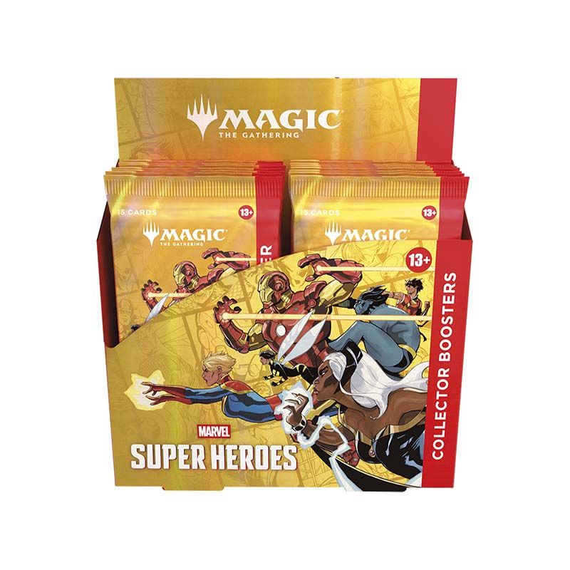 Marvel Super Heroes Collector Booster Display - DE - MTG