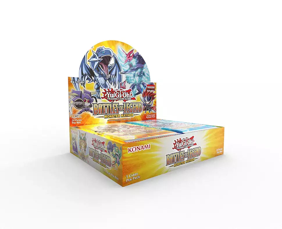 YuGiOh! - Battles of Legend: Monster Mayhem Booster Display - Englisch