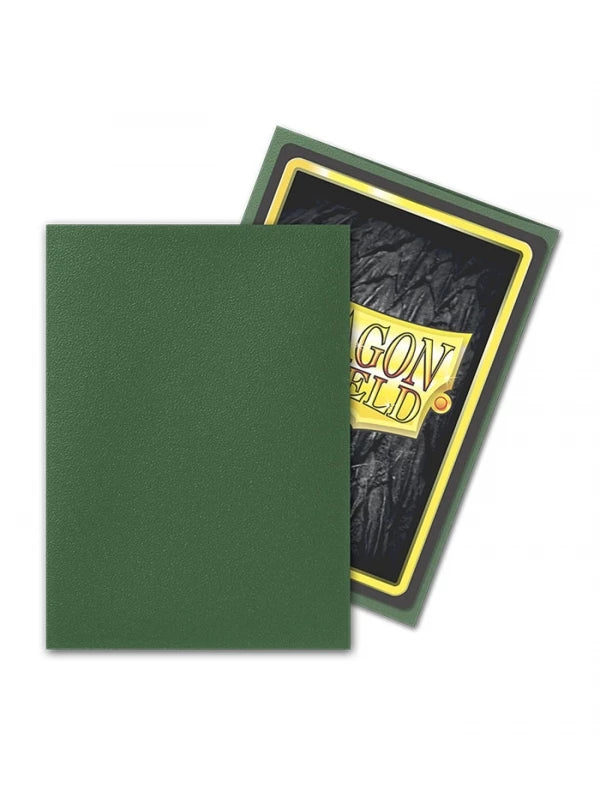 Dragon Shield Sleeves – Standardgröße, matt (100 Stück) – Forest green