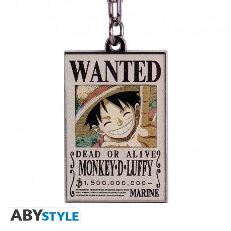 ONE PIECE - Schlüsselanhänger „Gesucht: Ruffy“
