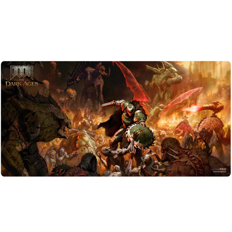 UP - DOOM Extended Playmat Onslaught for Bethesda