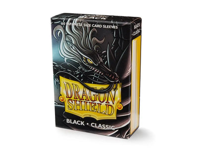 Dragon Shield Sleeves – Japanese, classic (60 Stück) – Black