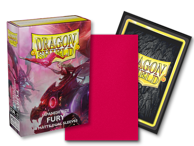 Dragon Shield Sleeves – Japanese Dual, matt (60 Stück) – Fury