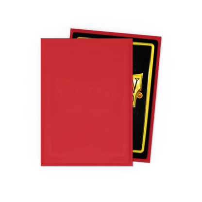 Dragon Shield Sleeves – Standardgröße, classic (100 Stück) – Crimson