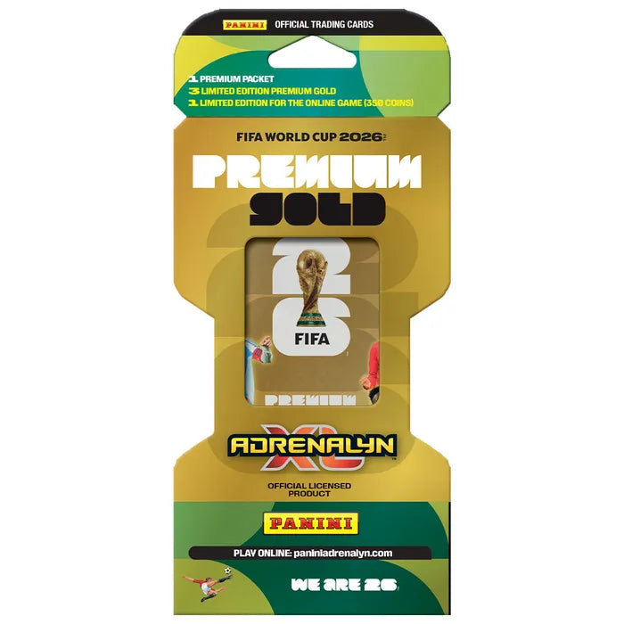 FIFA World Cup 2026 Adrenalyn XL - Premium Gold Pack