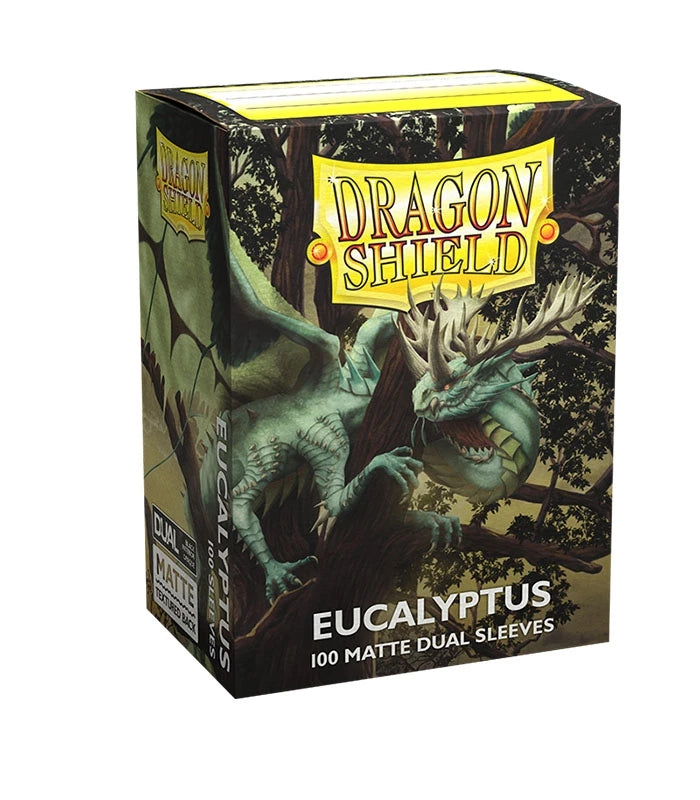 Dragon Shield Sleeves – Standardgröße, dual matt (100 Stück) – Eucalyptus