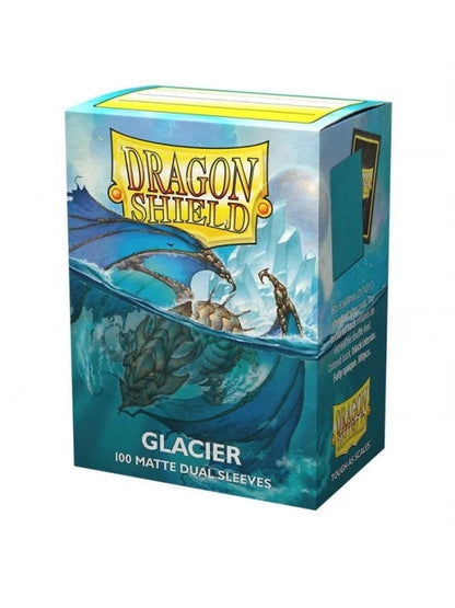 Dragon Shield Sleeves – Standardgröße, dual matt (100 Stück) – Glacier