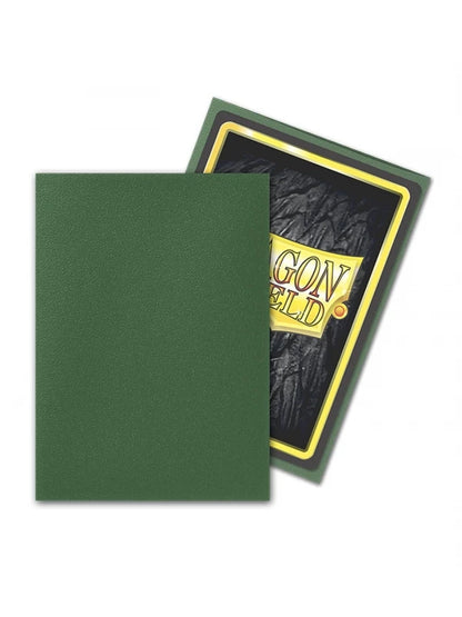 Dragon Shield Sleeves – Standardgröße, matt (100 Stück) – Forest green