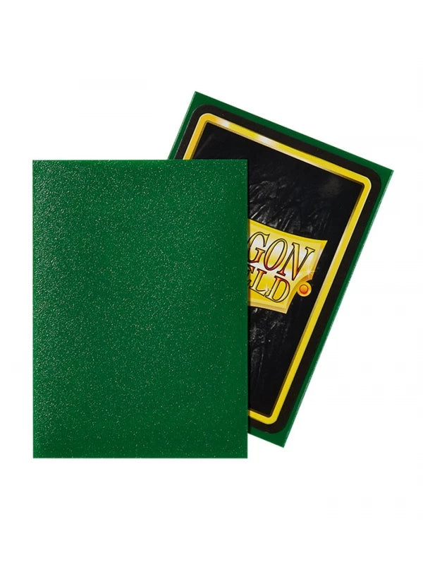 Dragon Shield Sleeves – Standardgröße, matt (100 Stück) – Emerald