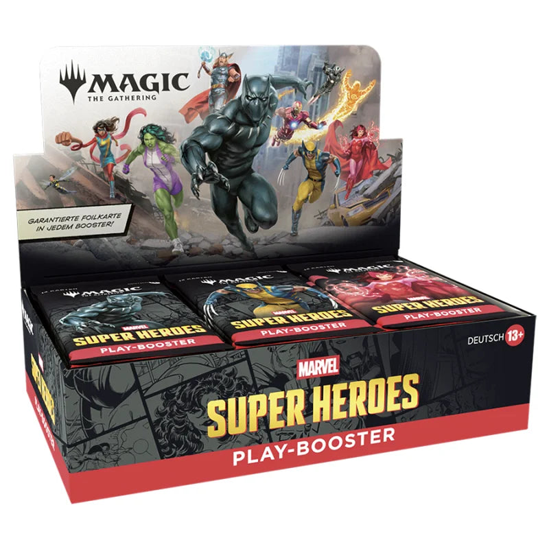 Marvel Super Heroes Play Booster Display - EN - MTG