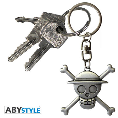 ONE PIECE - Schlüsselanhänger 3D - Skull Luffy