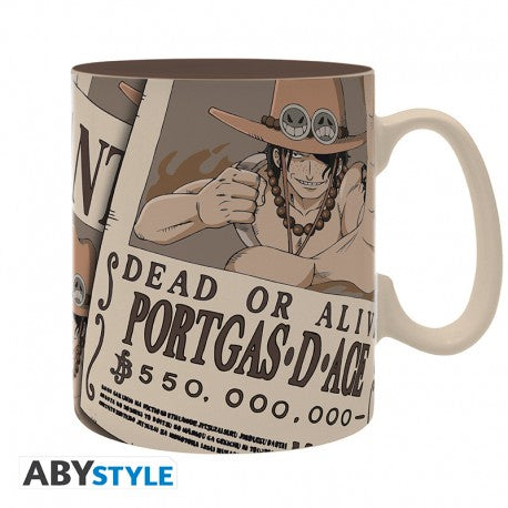 ONE PIECE – Becher – 460 ml – Wanted Ace