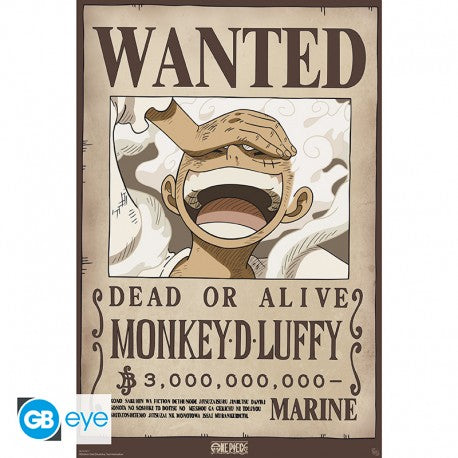 ONE PIECE - Poster Maxi 91,5x61 - Gesucht: Ruffy Wano