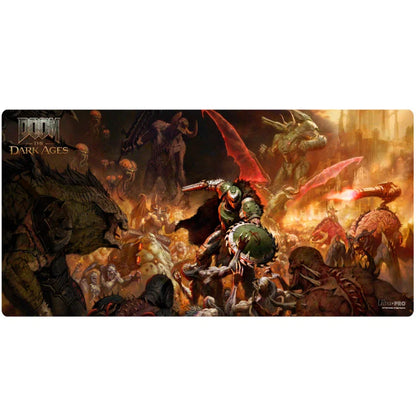 UP - DOOM Extended Playmat Onslaught for Bethesda
